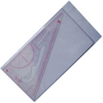Edition-Multi-use scale drawing triangle ruler drawing tool clothing ruler 3220