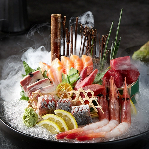 Украшение сашими маленькая корзина Heiter японское отель жареный мясо распад