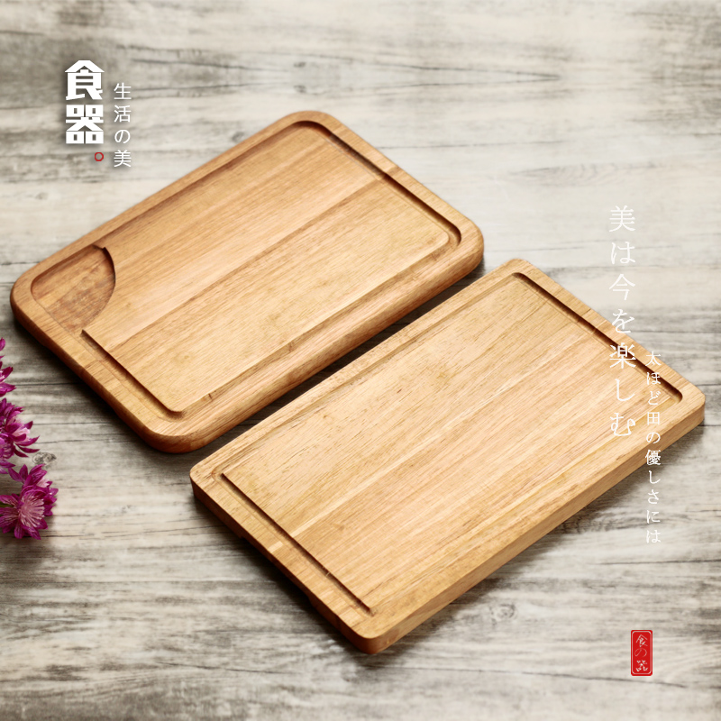 Tây thăn tấm Sapele bánh pizza món ăn sồi tấm bánh pizza hình chữ nhật bánh pizza tấm gỗ tấm bánh mì tấm bít tết khay khay trà gỗ trắc