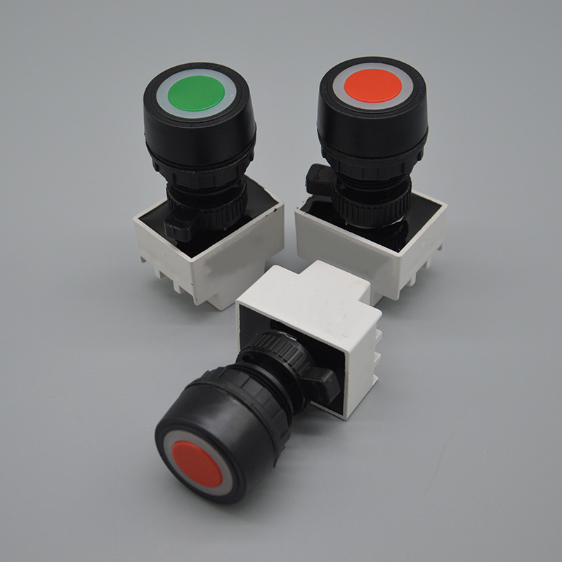 BA8030 explosion protection with light button DC24V AC220V 380V explosion-proof indicator button red green