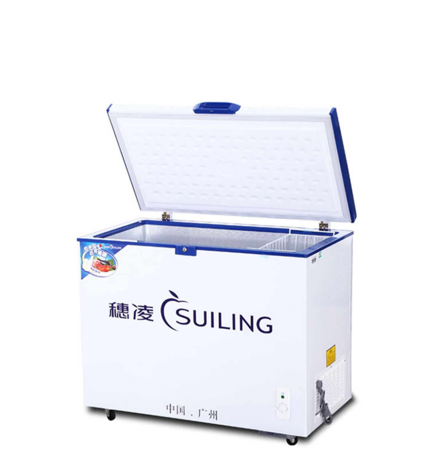 Sui Ling BD-299D tủ đông thương mại lớn tủ đông ngang đơn nhiệt độ hàng đầu cửa tủ đông - Tủ đông tủ đông đá