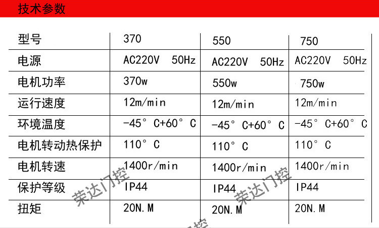 Кодовый замок 大功率单相220伏拉力2000公斤电动庭院大门平移门电机 遥控开门机 Rongda