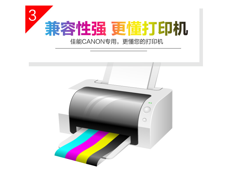 CMYK Máy in mực Canon áp dụng IP2780 1188 1180 MP288 258 259 236 MG3680 2400 2580S TS3180 Hộp mực để đổ mực - Mực mực in máy canon