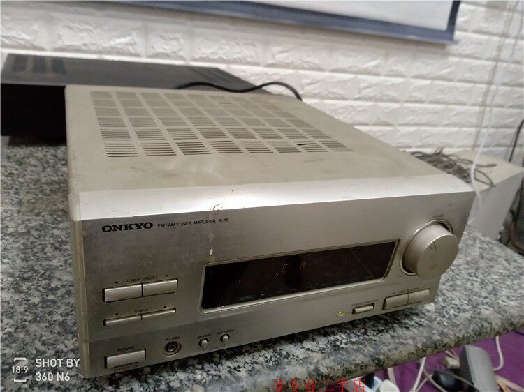 Original Japanese Onkyo Onkyo R-A5 fever desktop small power amplifier computer audio FM AM FM radio