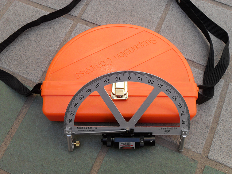  YHJ-50 type laser slope gauge mining gradient gauge coal mine with a test slope