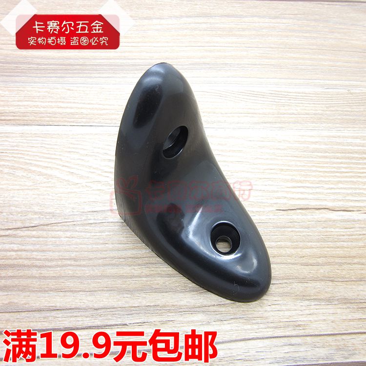 Public Makeup Room Separator Accessories Public Toilet Door Corner Yard toilet partition plate Fixed piece Plastic 90-degree Angle Corner Yard