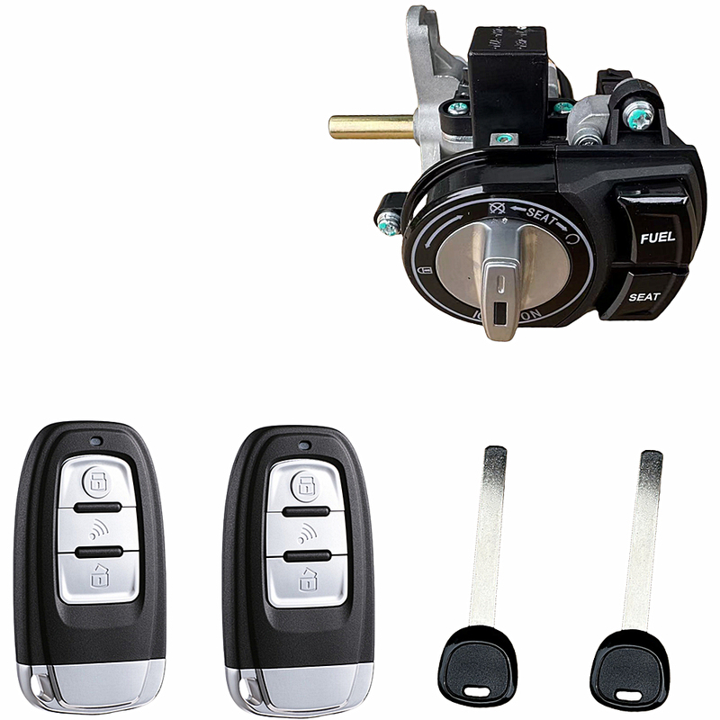 Sanye Motorcycle Katyusha 150 Cyber Adv150 Keyless Start Ignition Switch Electronic Lock Remote Control Key