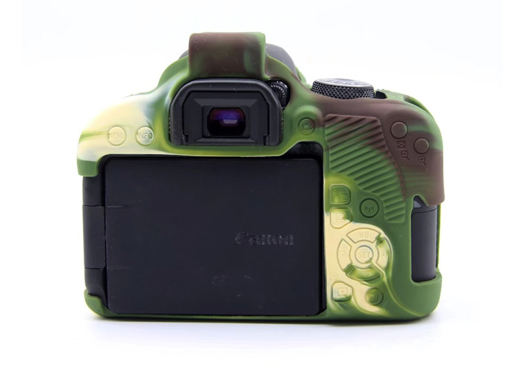 Canon 6D2 6D 5D3 5DS5DR 80D 5D4 750D 200D bộ SLR của silicone trường hợp camera bảo vệ - Phụ kiện máy ảnh kỹ thuật số túi máy ảnh nhỏ gọn