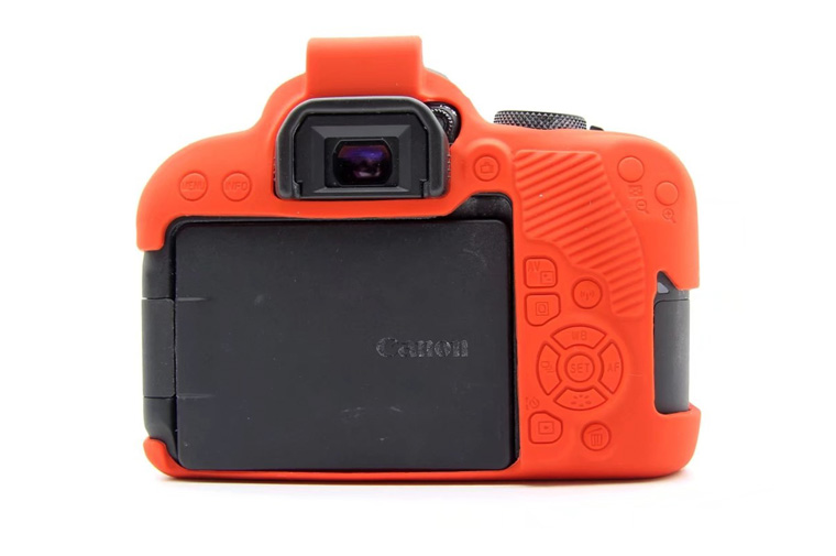 Canon 6D2 6D 5D3 5DS5DR 80D 5D4 750D 200D bộ SLR của silicone trường hợp camera bảo vệ - Phụ kiện máy ảnh kỹ thuật số túi máy ảnh nhỏ gọn