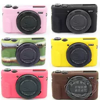 Canon PowerShot G7 X Mark II bộ túi máy ảnh của silicone bảo vệ tay áo g7x2 Camera Case - Phụ kiện máy ảnh kỹ thuật số túi đựng máy ảnh