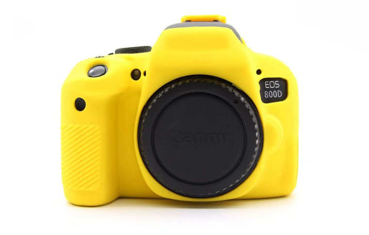 Canon 6D2 6D 5D3 5DS5DR 80D 5D4 750D 200D bộ SLR của silicone trường hợp camera bảo vệ - Phụ kiện máy ảnh kỹ thuật số túi máy ảnh nhỏ gọn