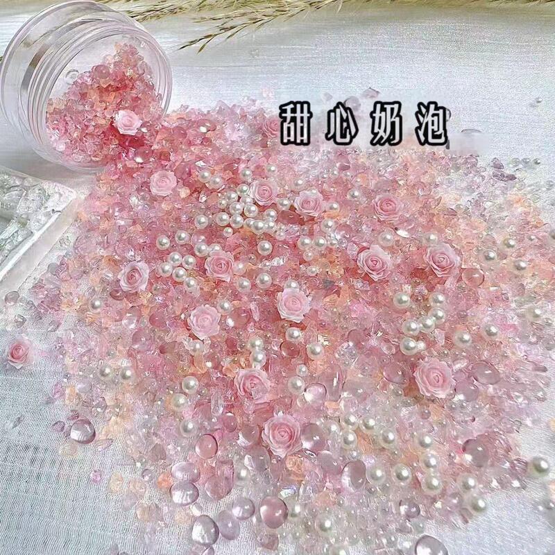 Nail Art Decorations Rose Flower Pearl Transparent Trendy Popular Butterfly Bear Bow Ornaments Alloy Diamond Sparkling Nail Art Decorations Rose Flower Pearl Transparent Trendy Popular Butterfly Bear Bow Ornaments Alloy Diamond Sparkling