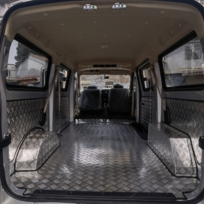 Long ANI Line m60m70 stainless steel floor foot pad Car aluminum compartment Floor Mat Retrofit Interior Accessories