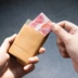 Gói thẻ kim loại NewBring hợp kim nhôm nam lưu trữ tự động gói thẻ gói gói thẻ ví đơn giản