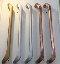 Living room interior aluminum alloy door frame sliding door Heavy sliding door handle Solid wood door door handle help Ming installed gold