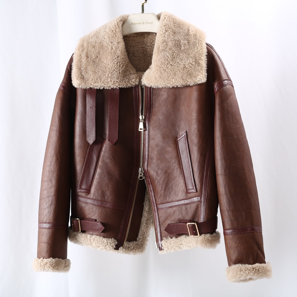 Australian lamb fur integrated fur coat straw jacket short paragraph woman locomotive money counter-season ex-gratia 2021 new