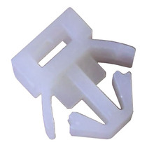 S04 translucent embedded industrial aluminum profile power cord wire clamping clip fixing base
