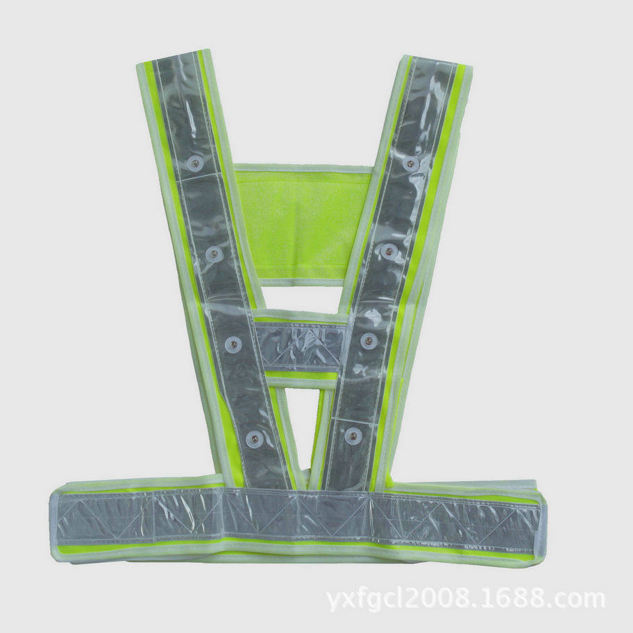 Cleaning sanitation workers clothing traffic safety reflective vest vest traffic command special LED light reflective clothing