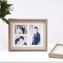 French style wedding wedding wedding photo four Palace grid three grid creative combination family portrait set Picture Frame 7 inch picture frame