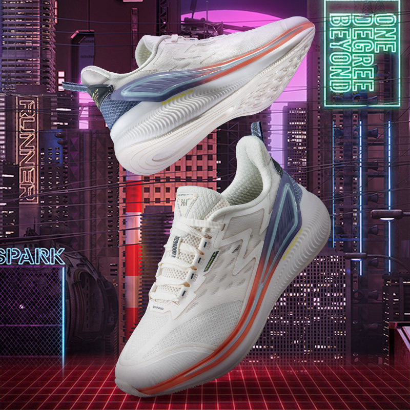 Yeying Saint Cloth Shoes 361 Women's Shoes Sports Shoes 2021 New Running Mesh Breathable Shoes Women's Soft Bottom Shock Absorbing Women's Shoes