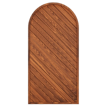 B&B retro old-fashioned large wooden door bungalow courtyard fence rural gatehouse house living room hall courtyard courtyard