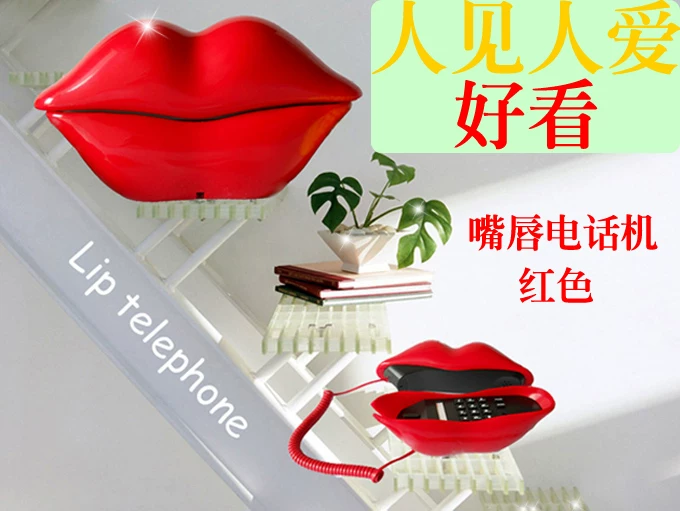 Small cute telephone, clips included