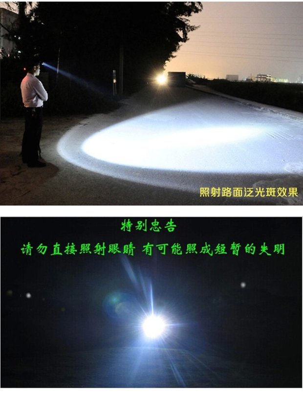 Xác thực ánh sáng ngoài trời chói mini đèn LED đêm cưỡi zoom nhà sạc với nam châm đèn pin cầm tay đèn pin tia laser