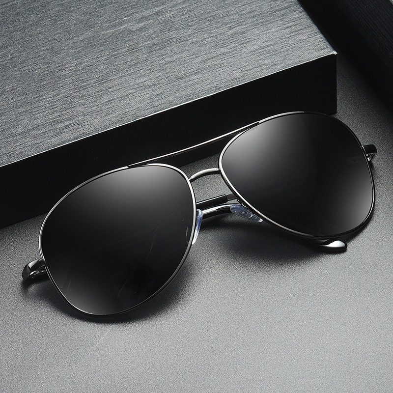 New polarized sunglasses men's sunglasses driving clams for toad mirror tide people day and night special glasses for discoloration drivers