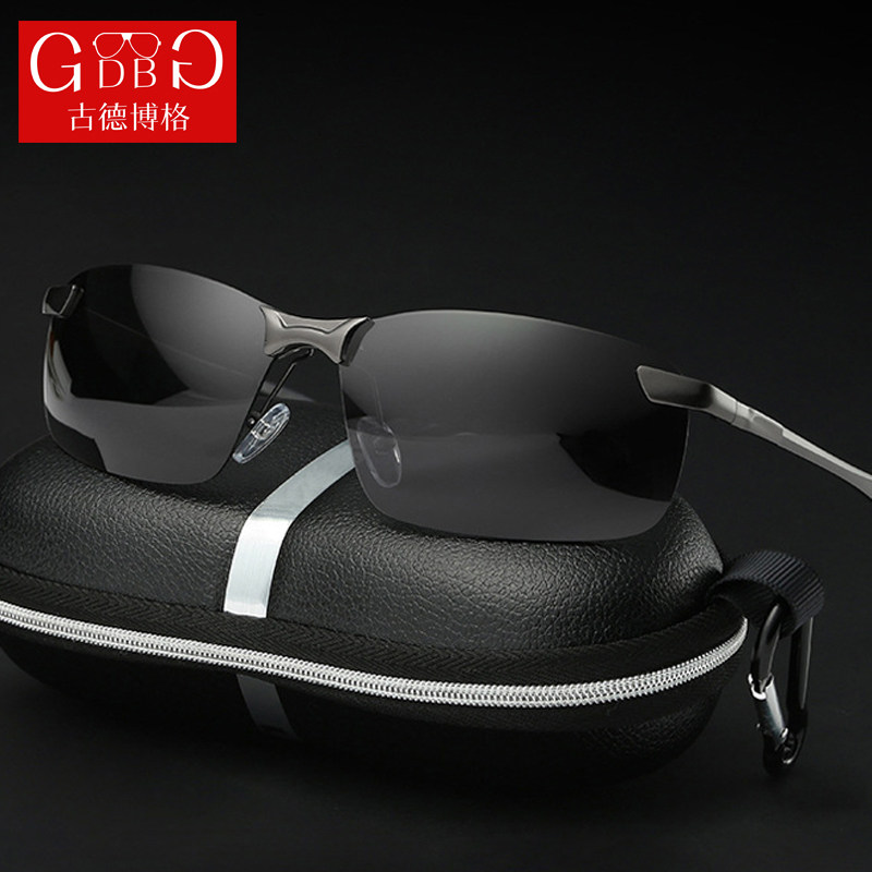 New sunglasses men's polarized driving glasses resistant to UV drivers driving fishing sunglasses boomers eyes