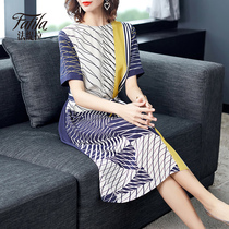 Hangzhou heavy silk dress 2020 new summer fashion big brand young mulberry silk skirt loose temperament