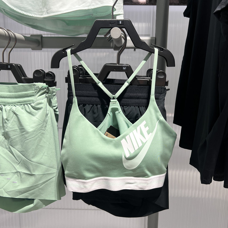 Authentic Nike Women's Sports Bra 2026 Summer New Low-Intensity Support Padded Sports Bra Im9923-006