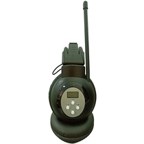 Infrared wireless headset 2 3MHz 2 8MHz infrared digital decoding dual channel headset headset