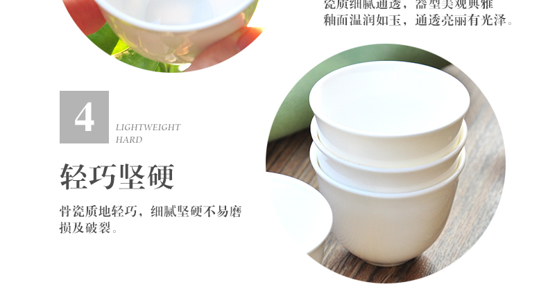 Ly rượu vang rượu vang trắng rượu vang ly rượu mạnh cốc nhỏ nuốt chén nhỏ chén tinh khiết trắng dày đáy sáng tạo nhà hầm rượu ly rượu whisky cao cấp
