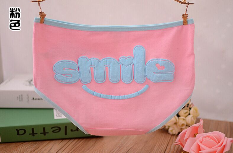 5 túi cotton đồ lót nữ dễ thương lady thư cô gái tóm tắt sinh viên nữ quần cotton eo giữa quần lót nữ triumph