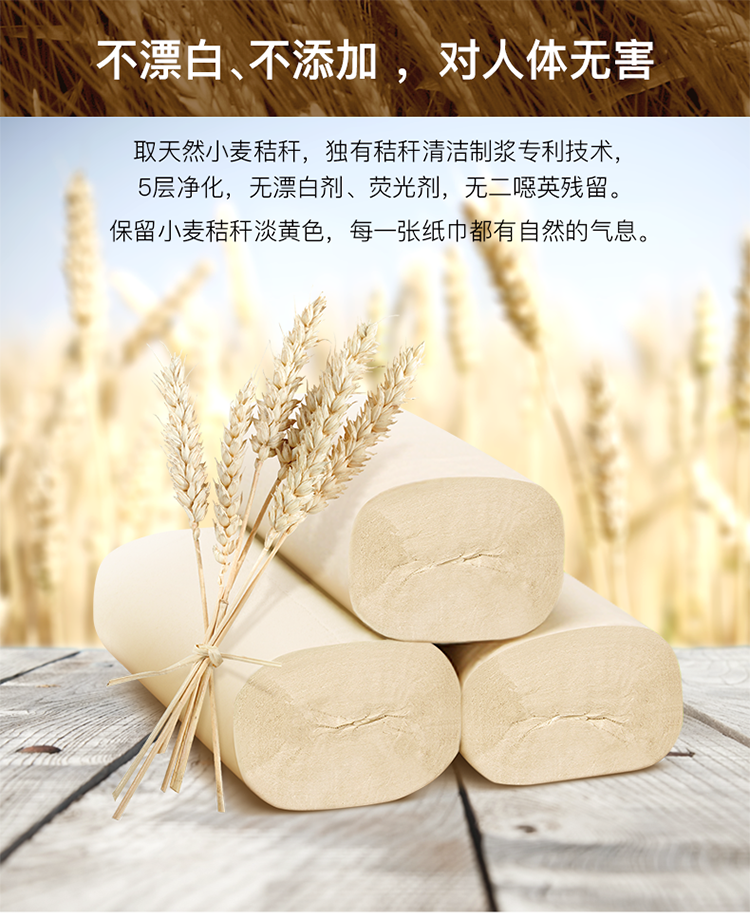 giấy gấu Tranlin giấy màu tự nhiên corless phẳng 70g * 36 khối lượng giấy không tẩy trắng vệ sinh kết hợp giấy vệ sinh - Sản phẩm giấy / Khăn giấy ướt khăn ướt giá rẻ