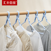 HSBC letter Jia top plastic windproof clothes hanger clothes hanging anti-fall clothes bracing clothes hanger windproof hooks