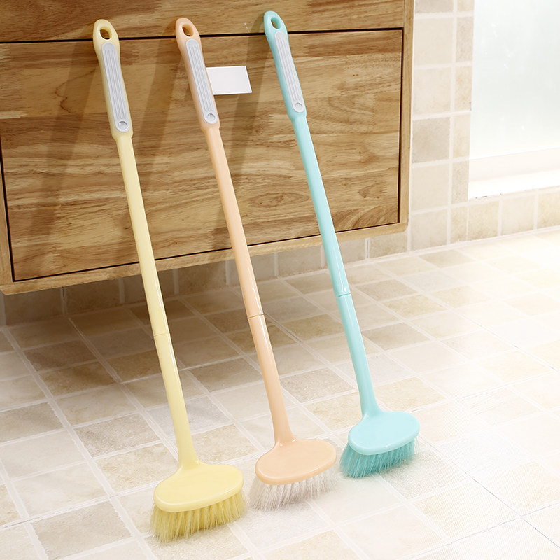 Ground Brush Makeup Room Brushed Ground Brush Long Handle Hard Gross Bathroom Tile Slit Wash Toilet Die Angle Clean Floor Brush