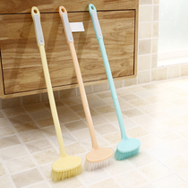 Ground Brush Toilet Brush Floor Brush Long Handle Hard Gross Bathroom Tile Slit Wash Toilet Die Angle Clean Floor Brush