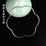 Древний стиль металлический шаг запрещать кольцо 100 мм волновая планка шаг шпилька заднее нажатие кольцо DIY ручной работы ручной работы на висящем кольцо Электрофорез защита цвета