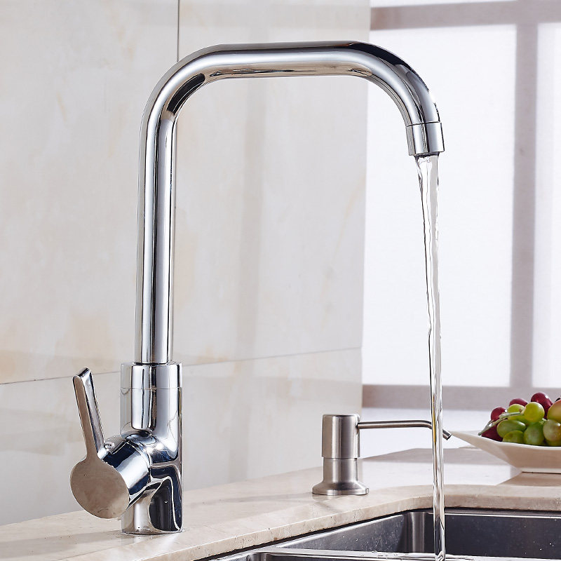 Kitchen tap hot and cold washing vegetable basin Bowl Pool Rotary Laundry Pool Single Cold Wash Basin Home Universal Sink Tap