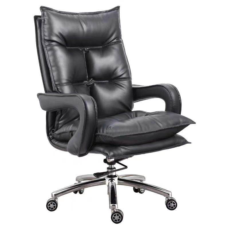 Net Red Anchor Computer Chair Home Study Comfortable Leather Office Chair High Backrest Boss Big Chair Electric Racing Turnaround Chair