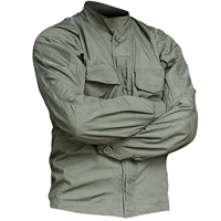 Тактическая уличная дышащая рубашка, мужская осенняя куртка, длинный рукав