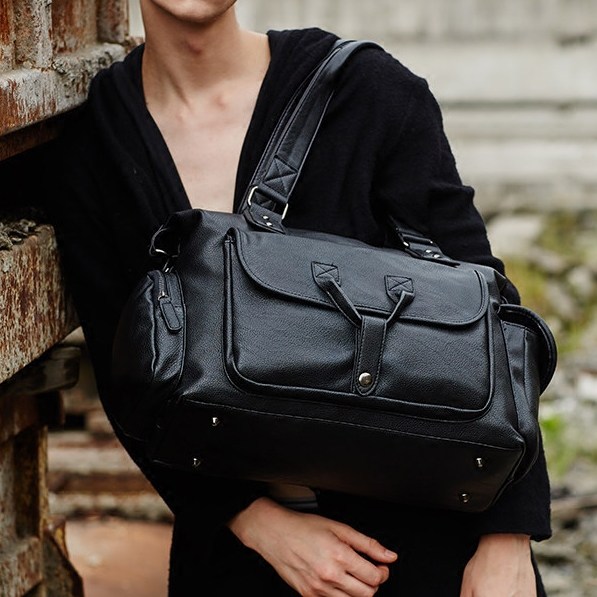 2020 New Bull Leather Men's Bag Business Casual Genuine Leather Handbag Crosswalk Casual Bag Single Shoulder Sloped Satchel Bag Male Brief