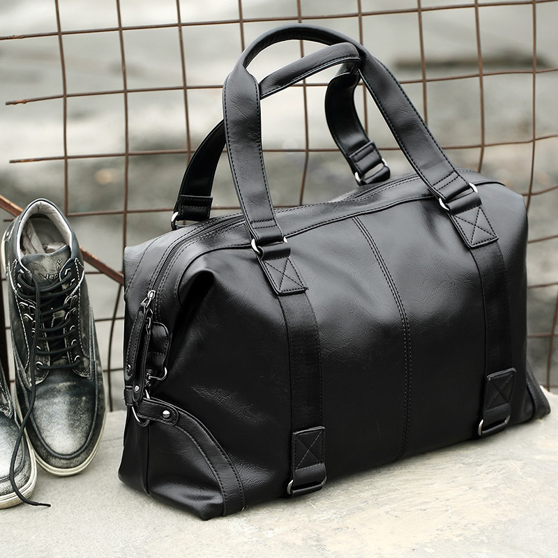 Large Capacity Travel Bag 2020 New Men Genuine Leather Handbag Casual Business Bull Leather Bag Single Shoulder Diagonal Satchel