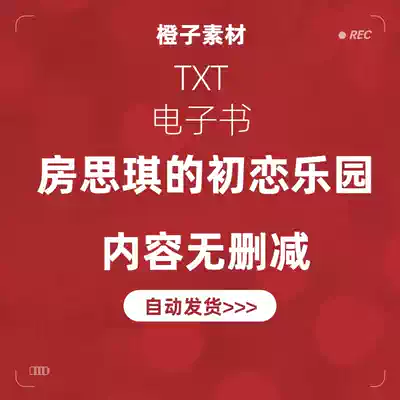 2021房思琪的初恋乐园定制排版epub版设计mobi原文diy电子版