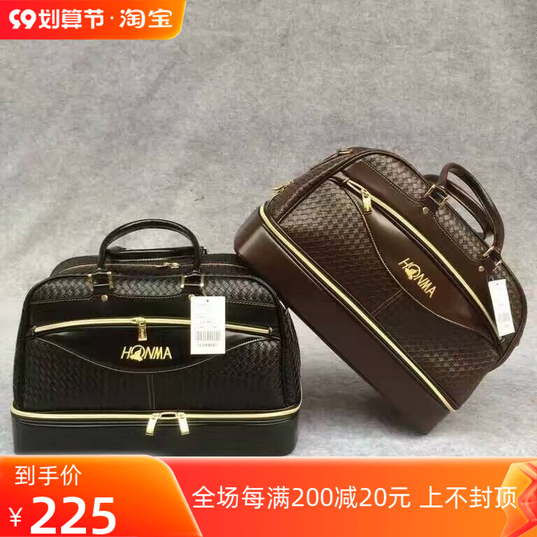 Golf clothing bag for men and women, double-layer can put shoes independently, clothing bag, shoe bag, new bag special price