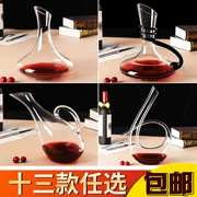 Rượu decanter ly rượu vang decanter bartender pha lê hangover rượu đặt nhà với rót