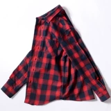 意宾 Трендовая рубашка для отдыха, осенняя, подходит для подростков, в корейском стиле