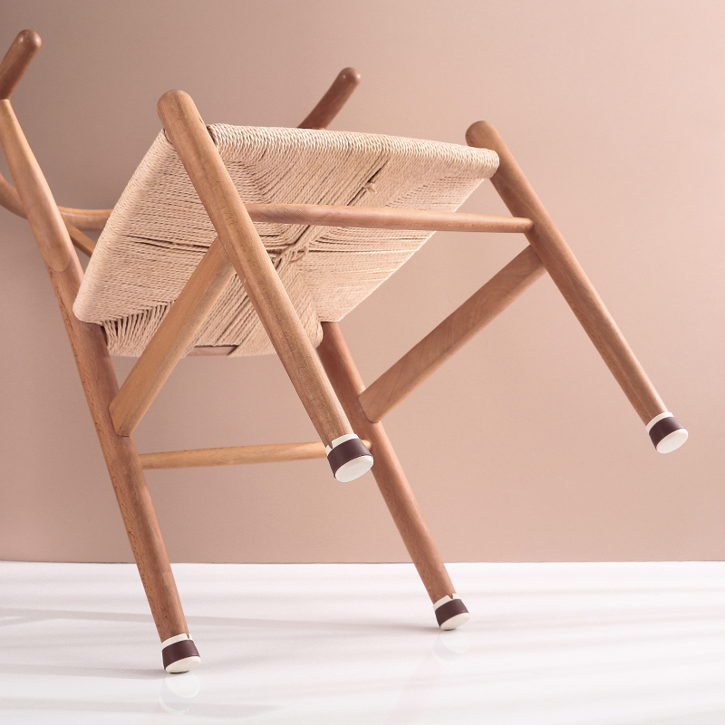 Chair stool foot sleeve silicone muted anti-slip and abrasion resistant stool wood floor protective sleeve furniture table dining chair leg cushion cover