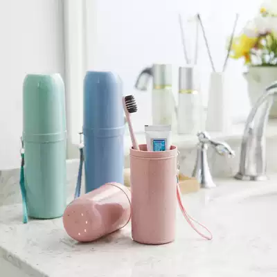 Creative portable travel toothbrush cup, tooth box holder, toothpaste set cup, wash cup, outdoor travel business trip mouthwash cup